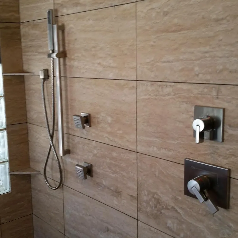 Shower fixture installation for Water Heater Replacement in Fairfield